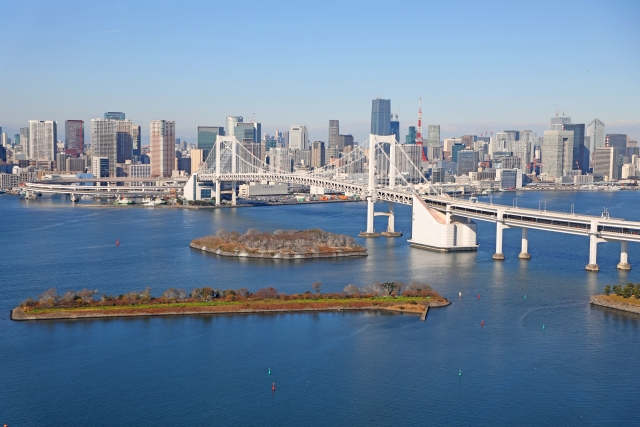 The city of Odaiba